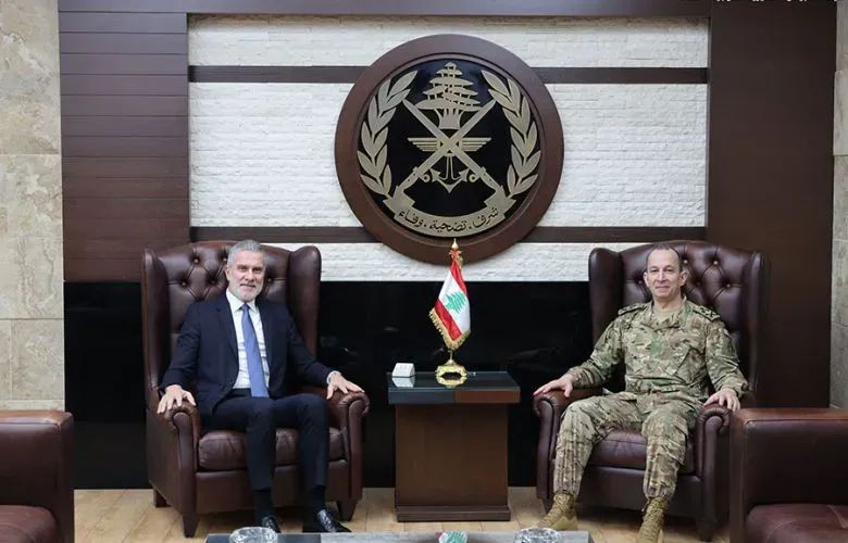 قائد الجيش استقبل وزير الدولة في وزارة الدفاع الألمانية ووقّع معه اتفاقيتين لدعم الجيش