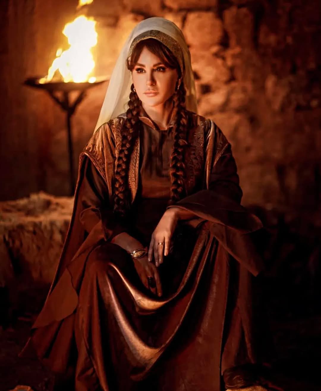 ديمة قندلفت بإطلالتها الأولى من مسلسل "النويلاتي"