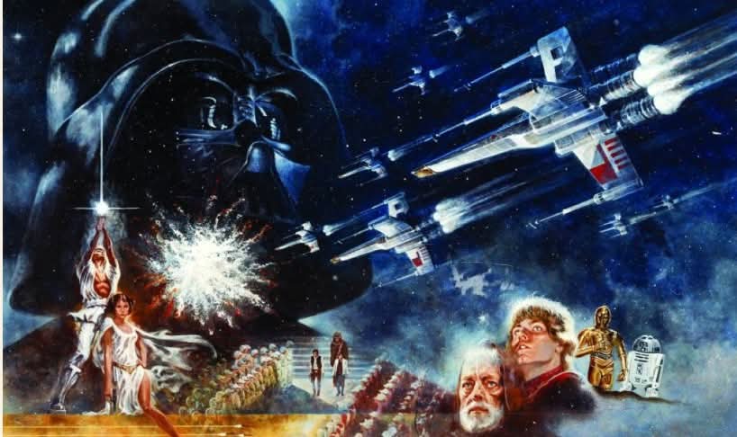 3.9 ملايين دولار ثمناً للوحة «حرب النجوم» الأولى