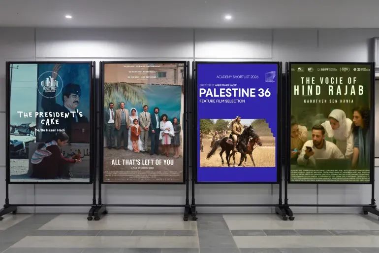 أفلام عربية مرشحة لجائزة الأوسكار.. و"صوت هند رجب" يتصدّر