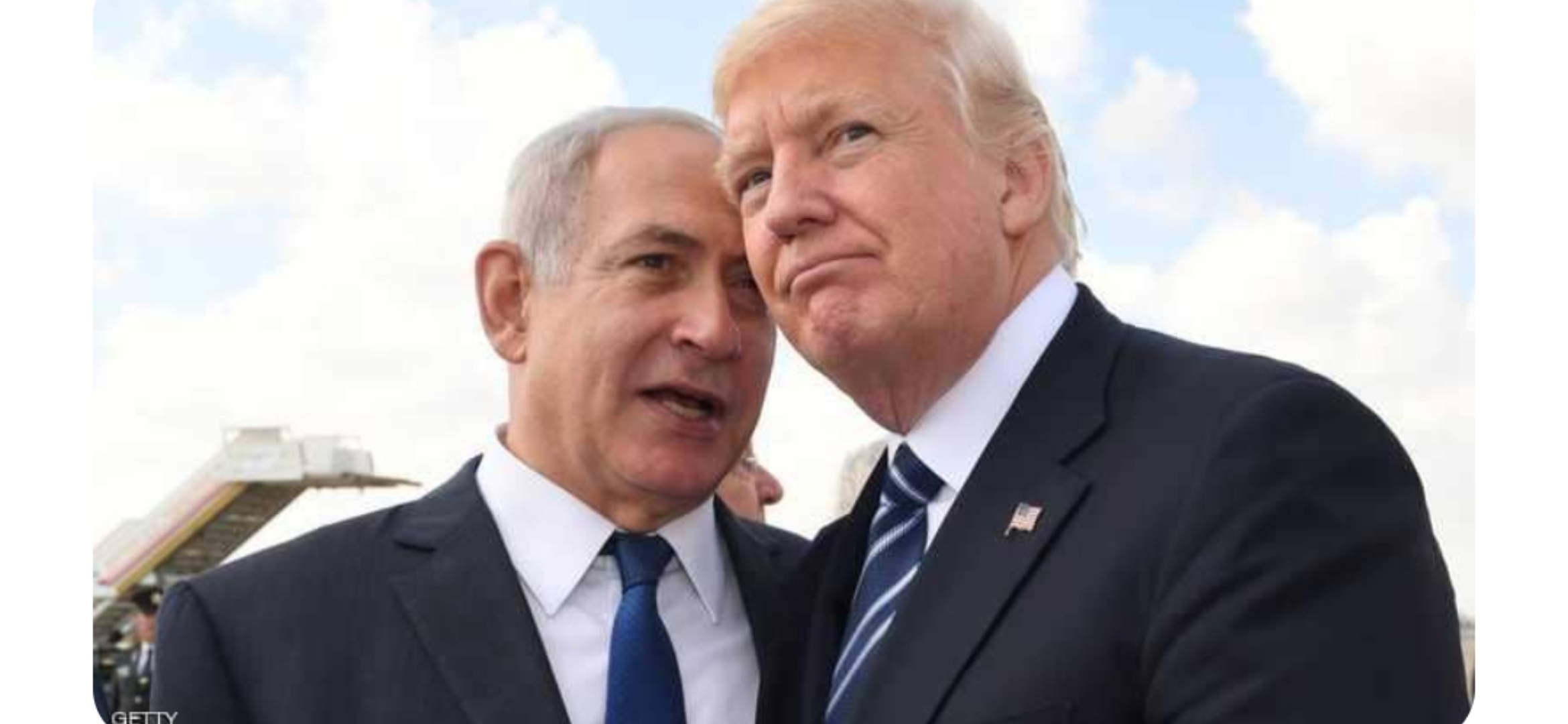 لقاء ترامب- نتنياهو