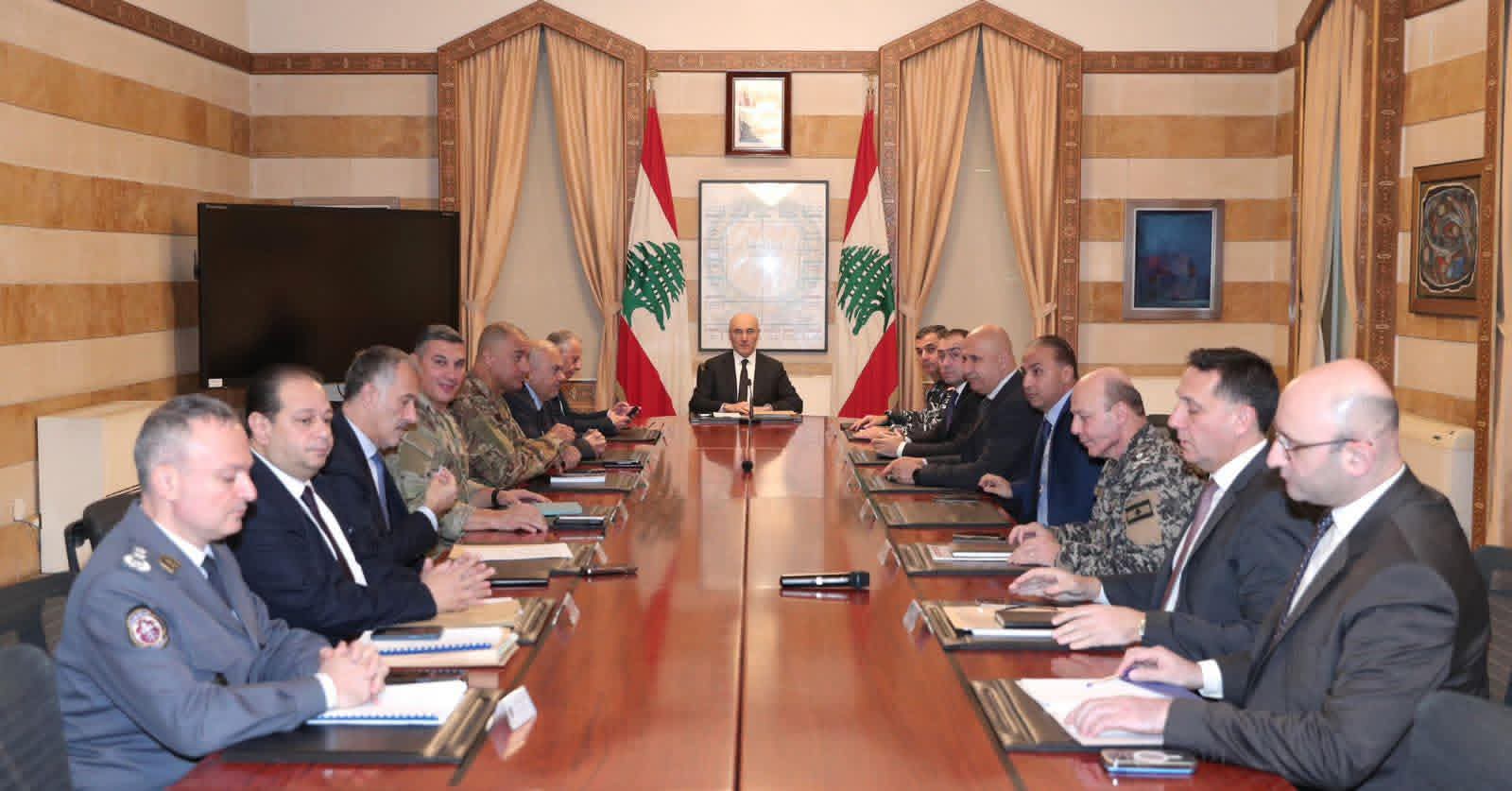 وزير الداخلية والبلديات ترأس إجتماع مجلس الأمن الداخلي المركزي