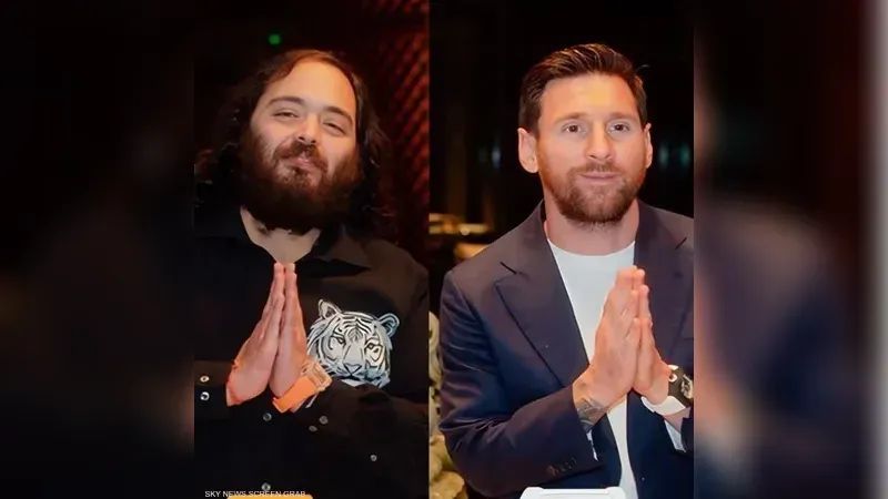 ليونيل ميسي يثير الفوضى في الهند.. ويتلقى هدية بمليون دولار!