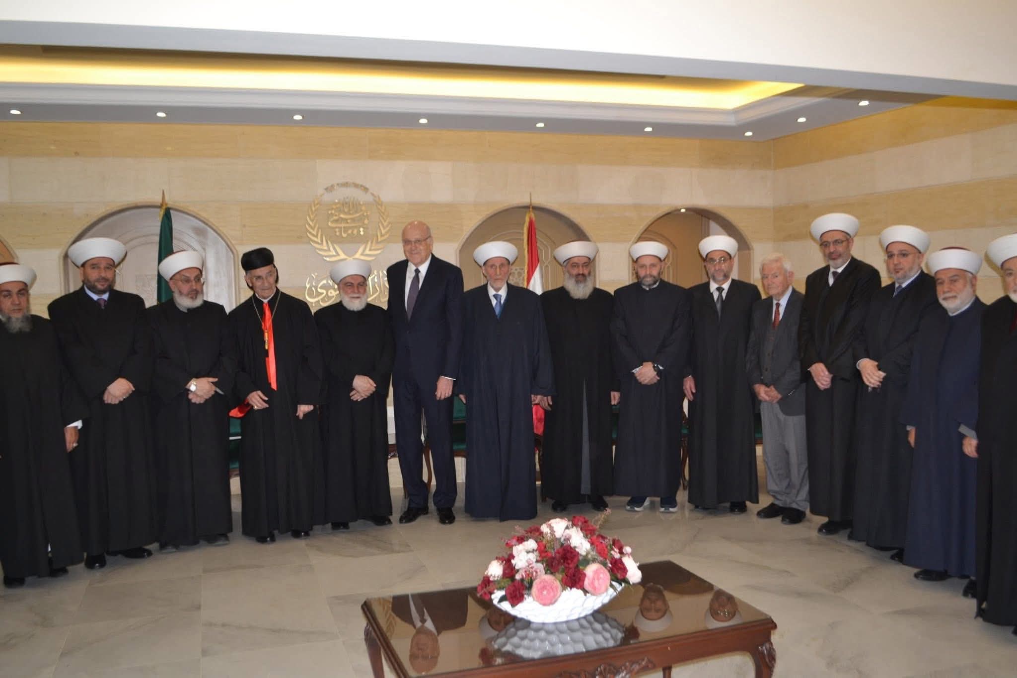 زار البطريرك الماروني الكاردينال مار بشارة بطرس الراعي دار الفتوى