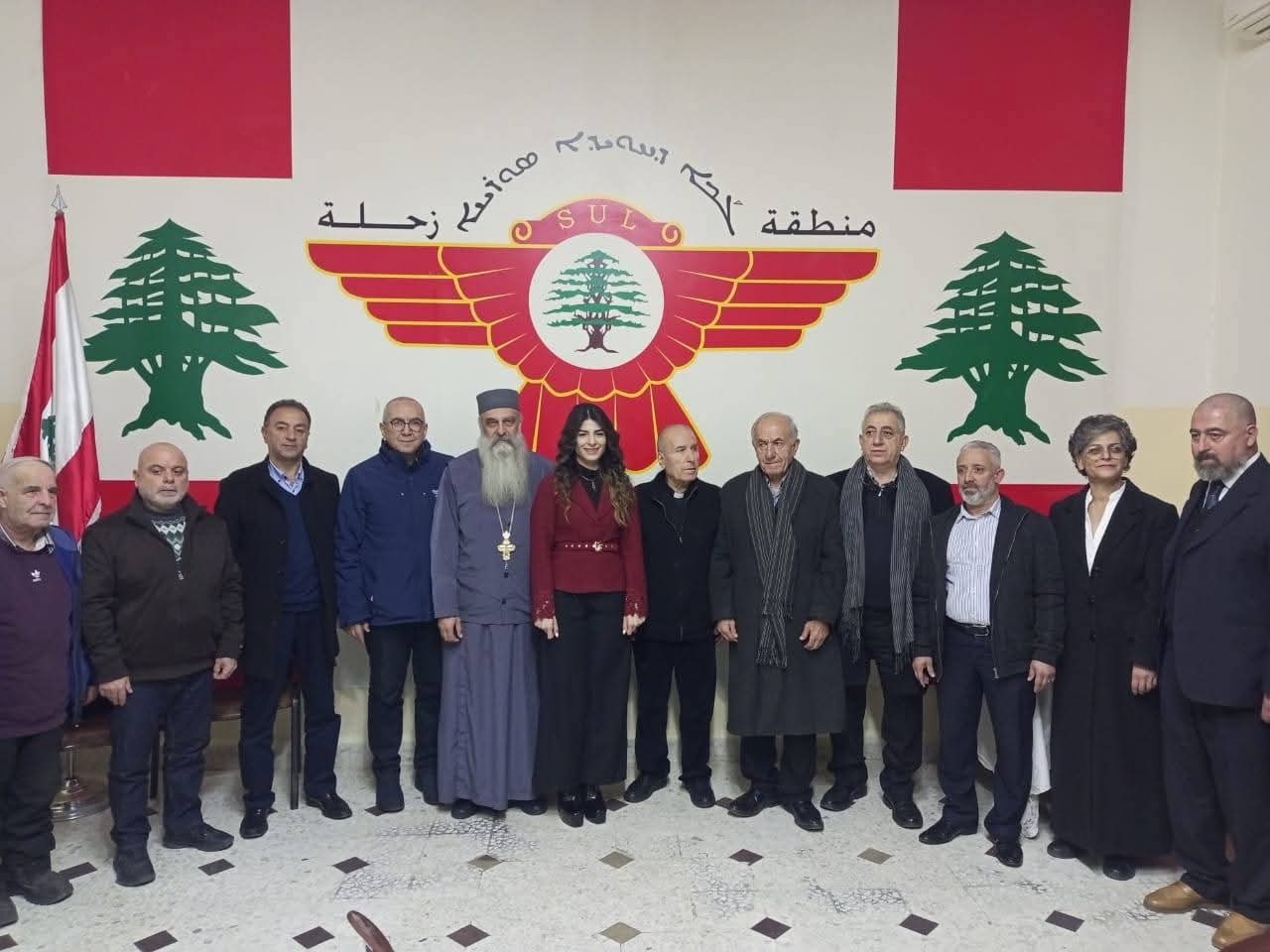 منسقية زحلة في حزب الاتحاد السرياني تكرّم البطلة ماريا