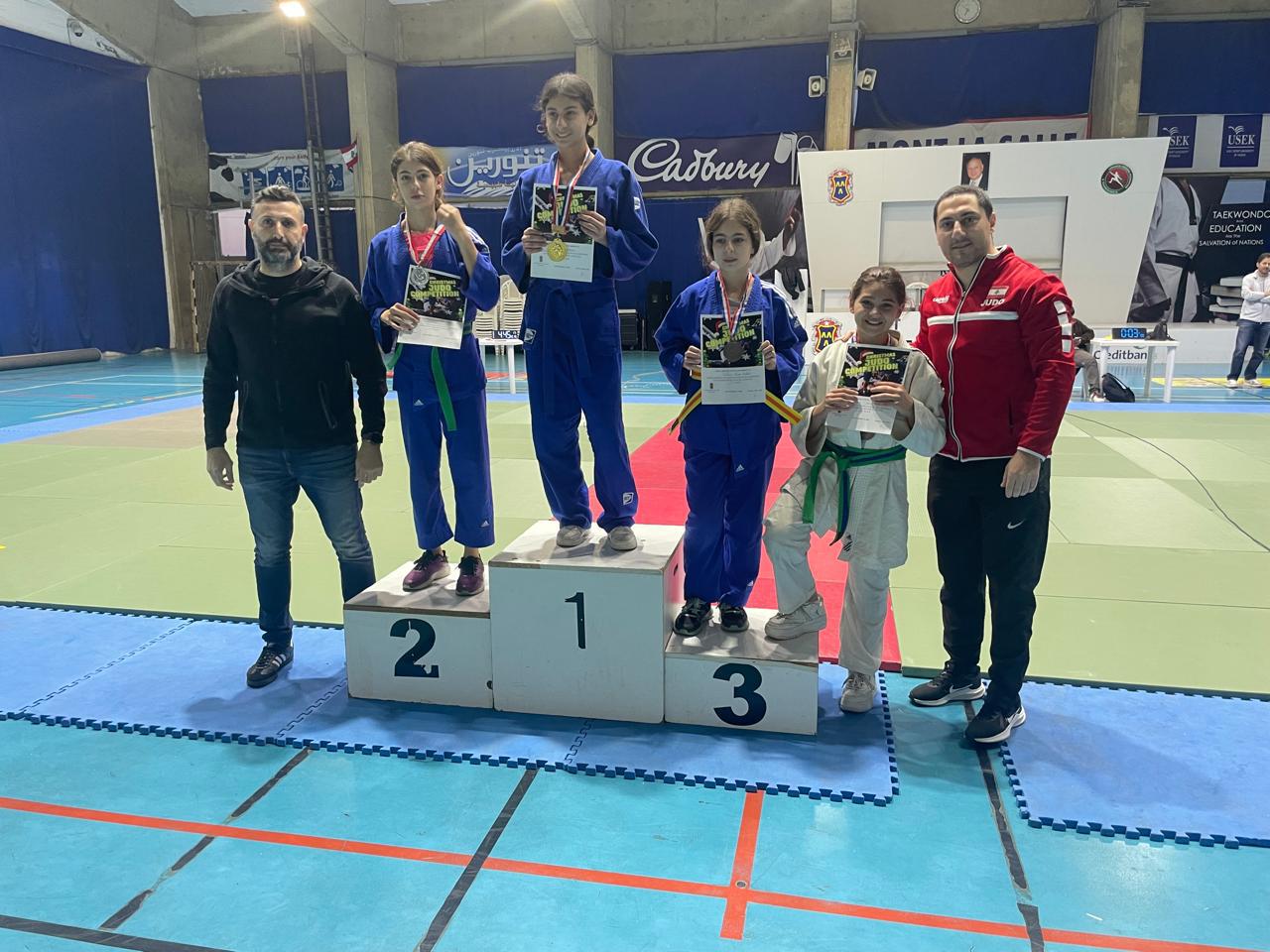 نادي مون لاسال نظّم بطولة الجودو الميلادية  بمشاركة 99 لاعب ولاعبة