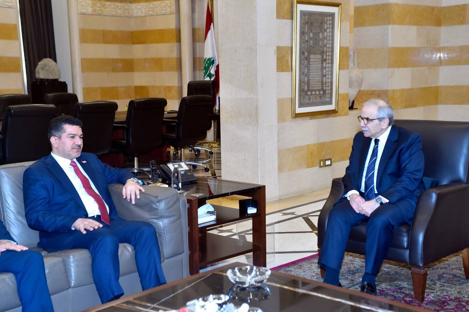 الموفد الخاص لرئيس مجلس الوزراء العراقي إحسان العوادي