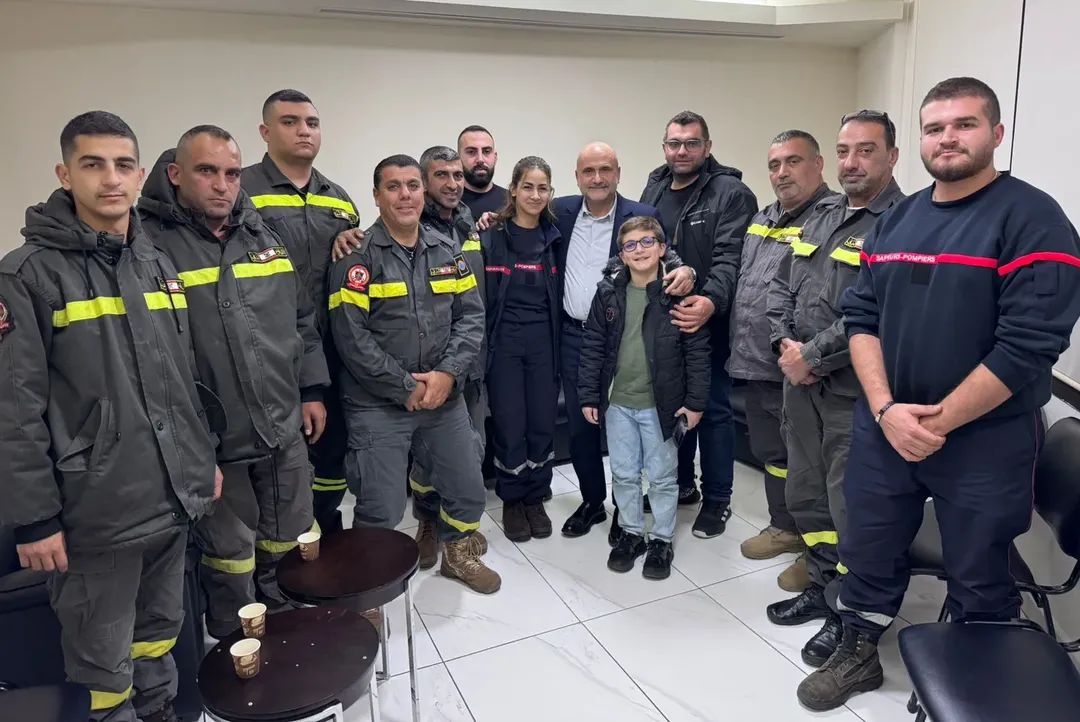 ابي رميا في لقاء وفد الدفاع المدني : لتثبيت المتطوّعين وتأمين التجهيزات اللازمة