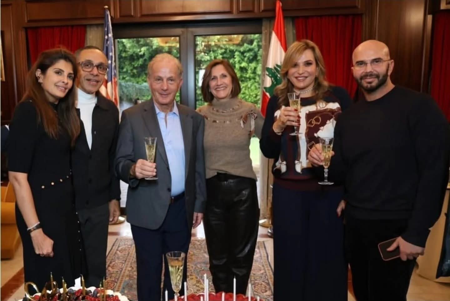 كفرعقا تحتضن لقاءً دبلوماسياً رفيعاً: