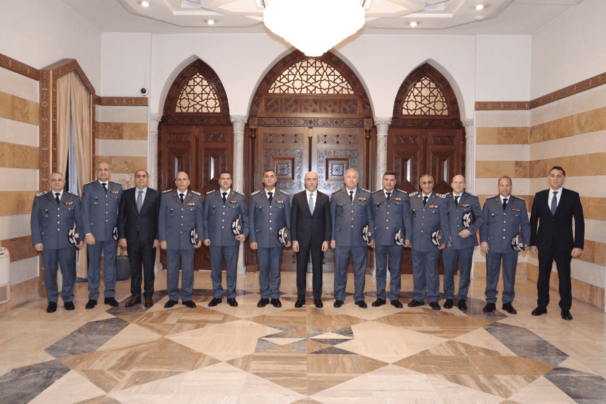 الحجار استقبل اللواء رائد عبدالله ومجلس قيادة قوى الأمن الداخلي : تشديد