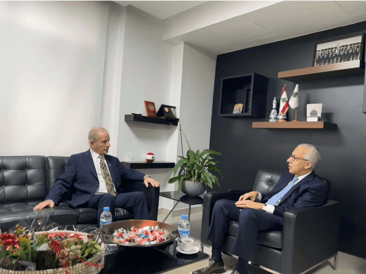 وزير الاقتصاد اطلع السفير الأميركي على خطة الوزارة ومشروع قانون استرداد الودائع