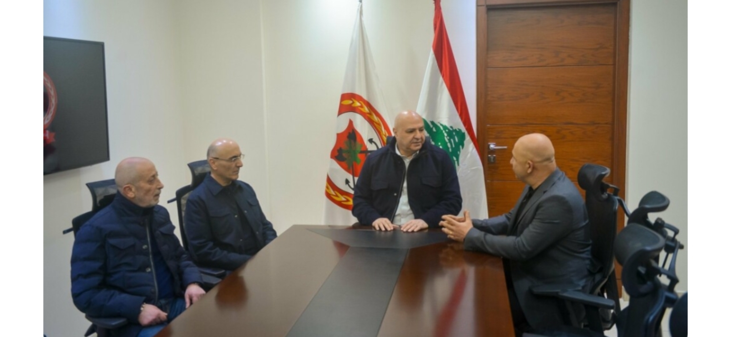 رئيس الجمهورية يزور المديرية العامة للدفاع المدني