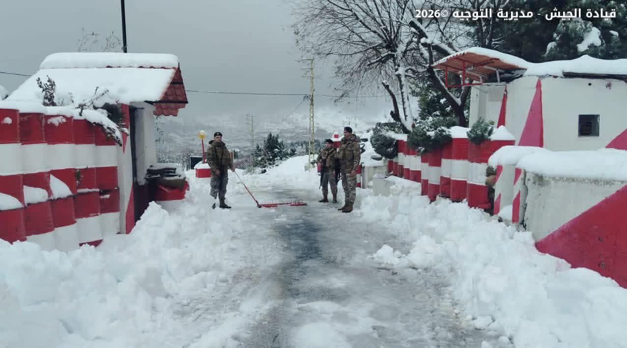 الجيش يواصل انتشاره في المناطق الجبلية رغم العاصفة
