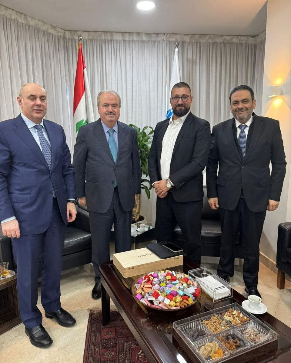  مع المدير العام لوزارة المالية الأستاذ جورج معراوي