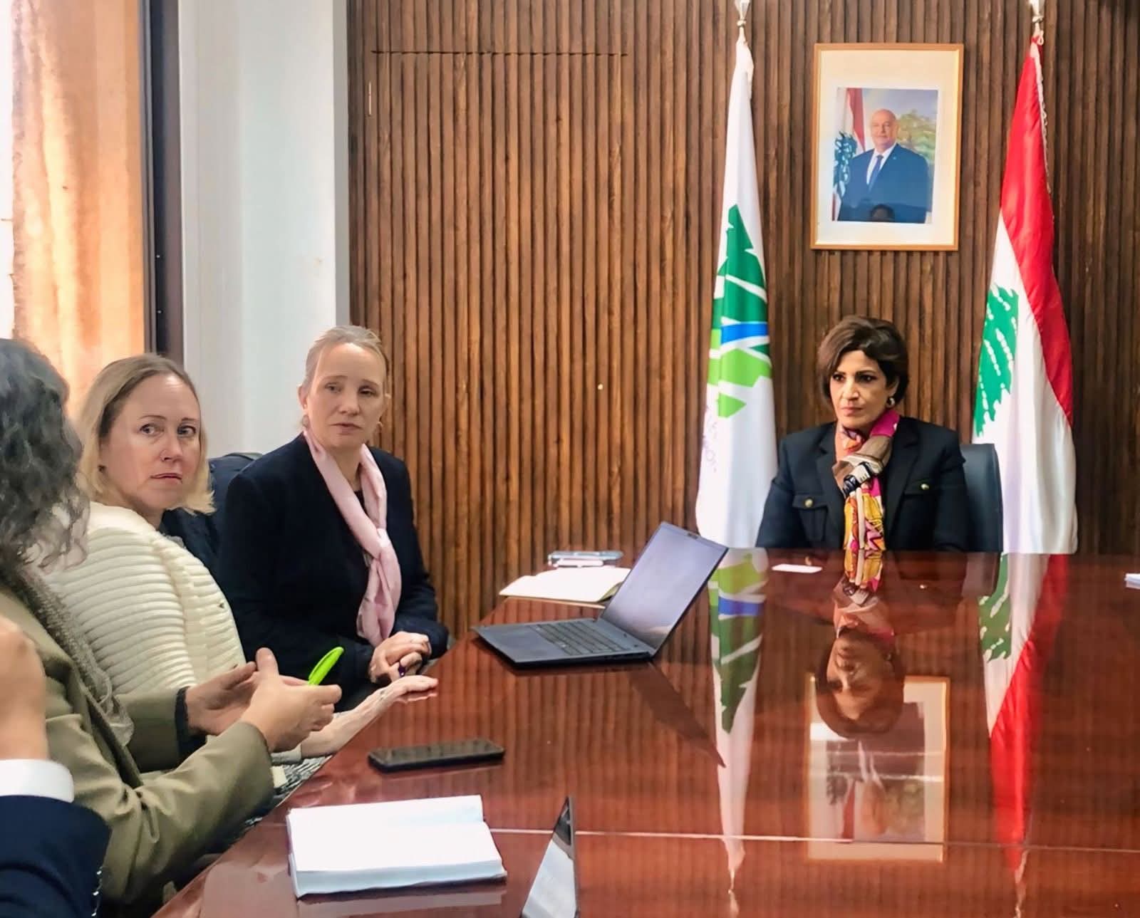 الزين تبحث مع مجلس إدارة البنك الدولي مواءمة أنشطة مشروع الدعم الطارئ للبنان