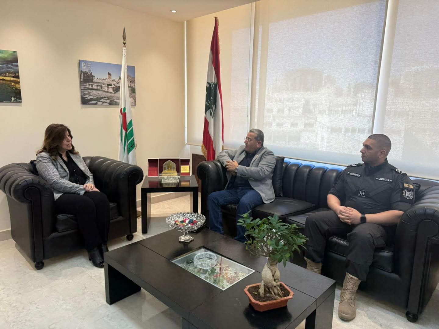 زار وفدٌ من شبيبة كاريتاس لبنان وزيرة الشباب والرياضة