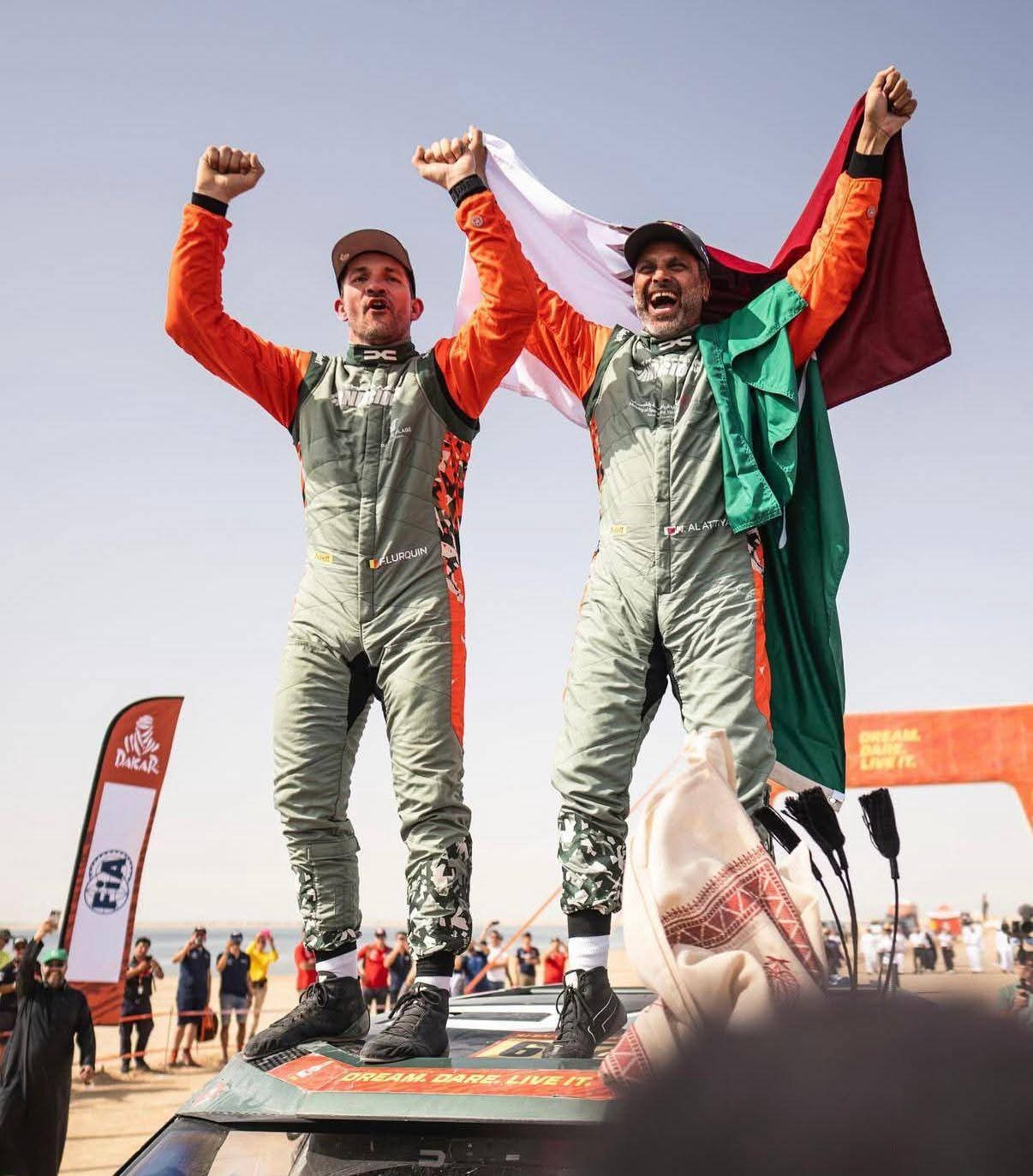 ناصر العطية يرفع علم قطر عاليًا ويكتب إنجازًا تاريخيًا جديدًا