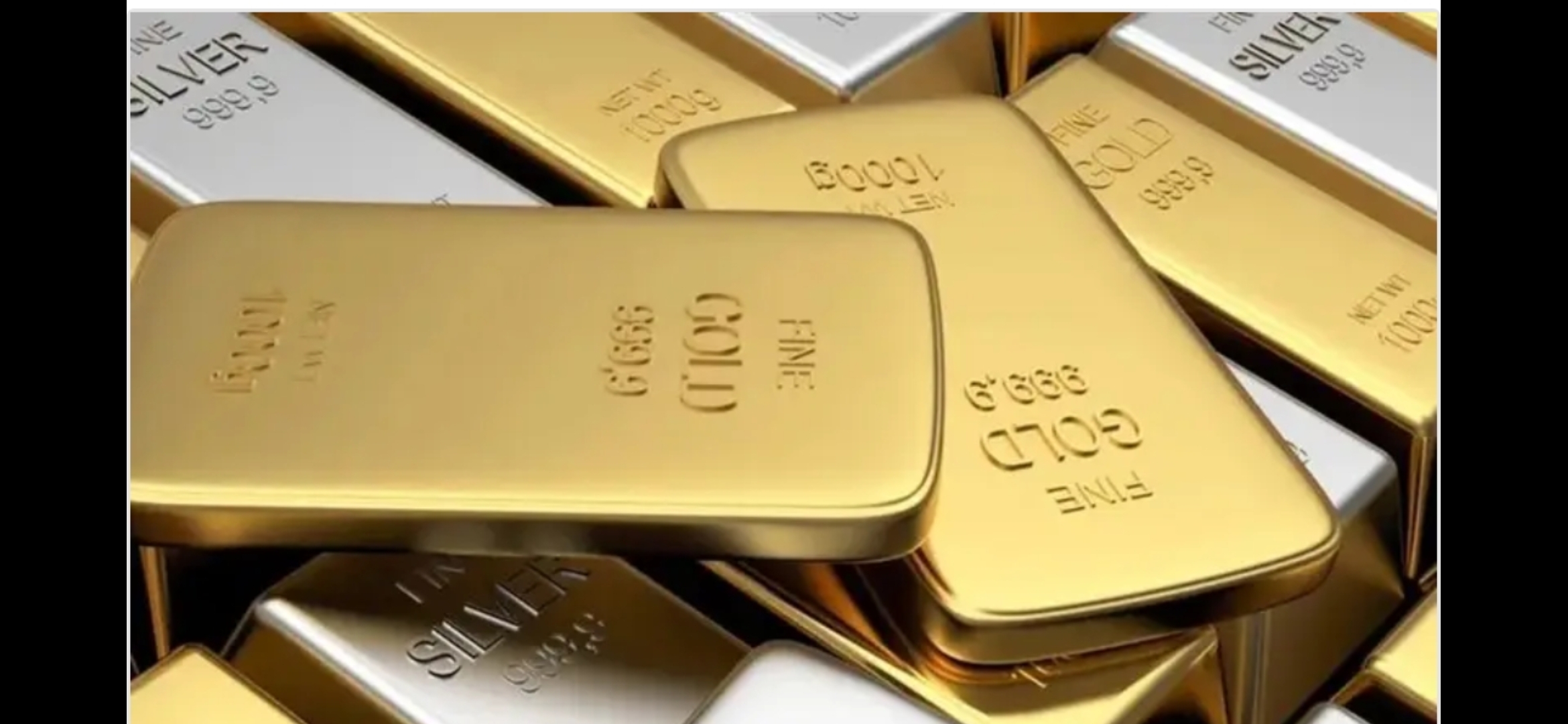 الذهب والفضة عند قمم تاريخية