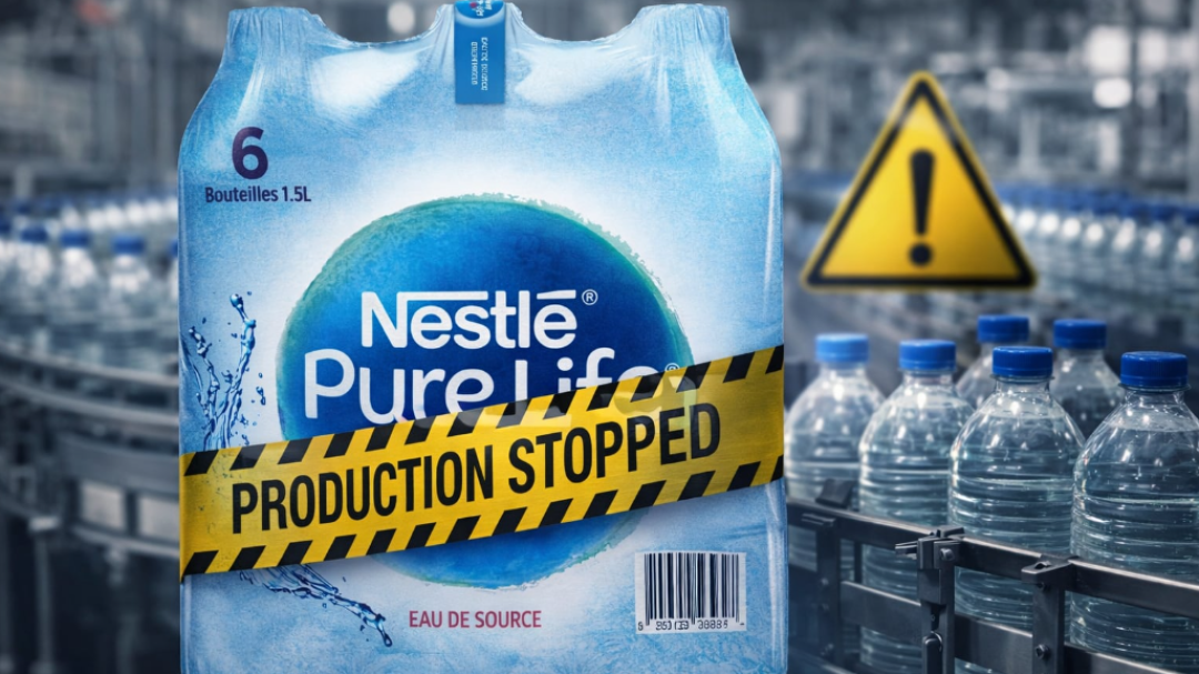 رائحة مشبوهة تدفع “نستله” لوقف خط إنتاجها