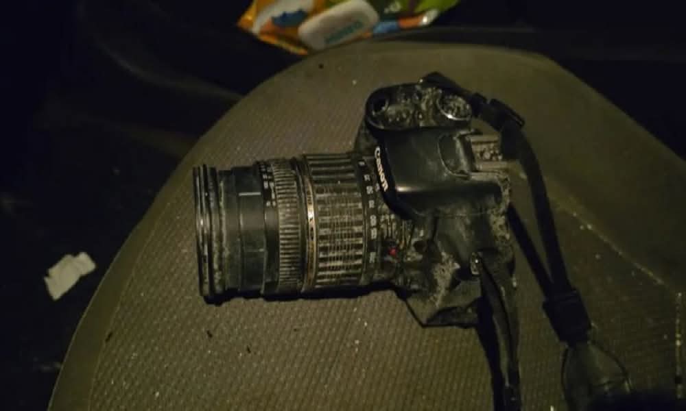 إصابة صحافيين بتطاير حجارة في غارة قناريت… الكاميرا هدف