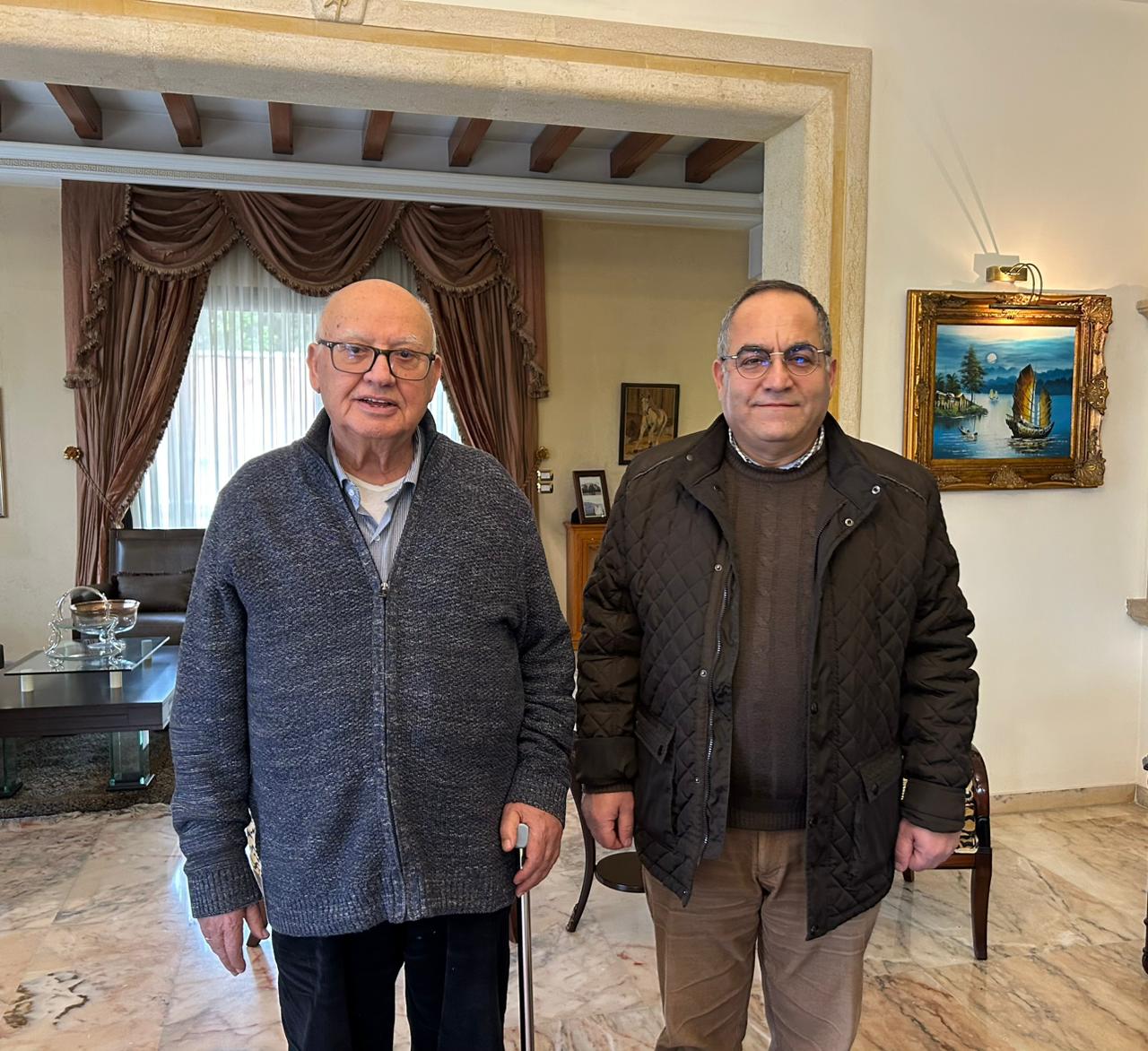 علي العبد الله بعد زيارته رئيس بلدية صيدا السابق محمد السعودي: محمد السعودي حفر اسمه بأحرف من ذهب في تاريخ صيدا     