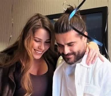 المولود الأول للنجمة دانييلا رحمة وناصيف زيتون .. 