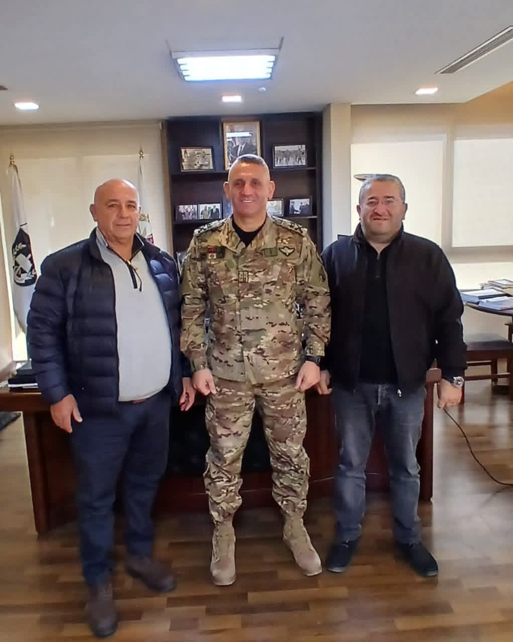 شبيبة"كاريتاس لبنان" زارت مفتش عام"وزارة الدفاع الوطني" 