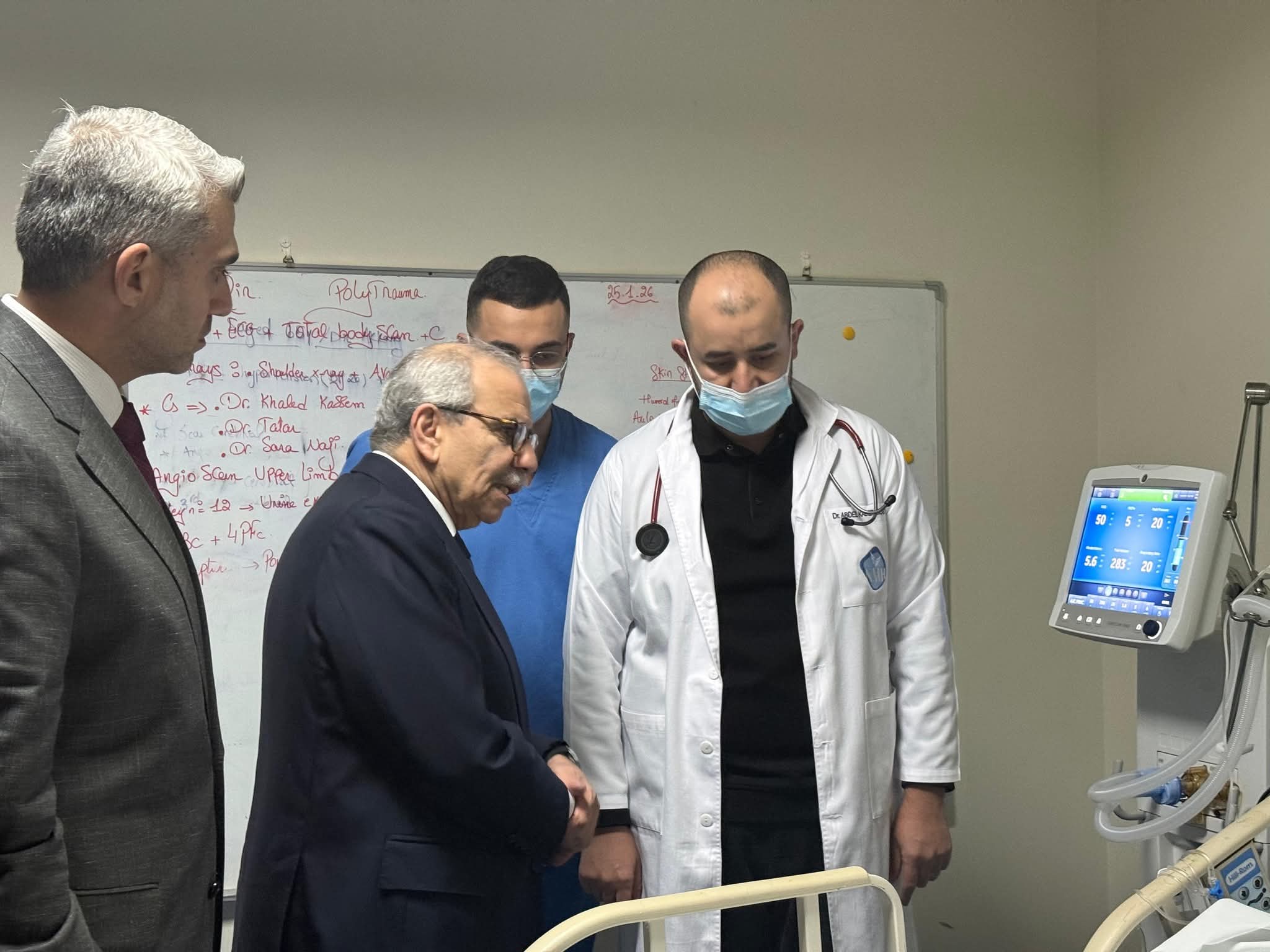 مجلس الوزراء الدكتور نواف سلام مستشفى المظلوم 