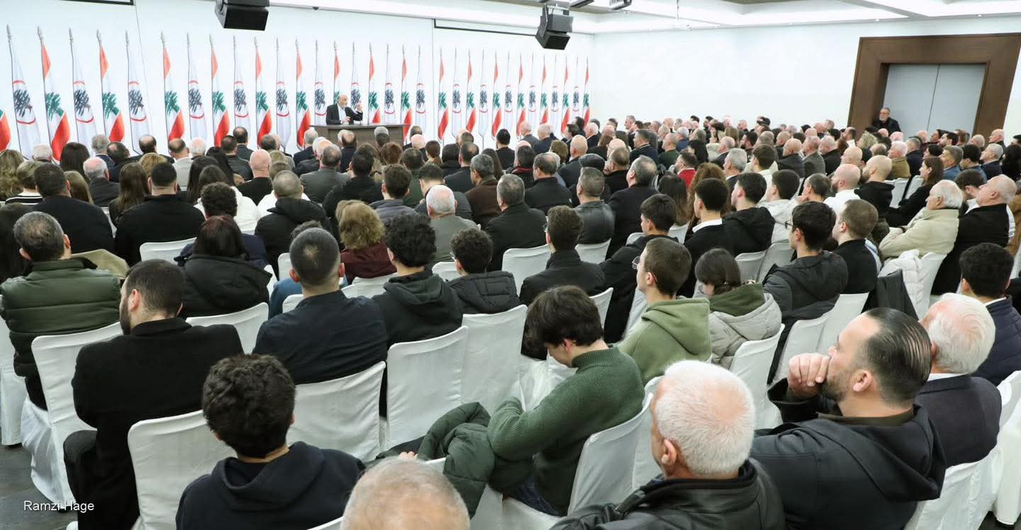 جعجع استقبل مجلس بلدية البيرة - الشوف