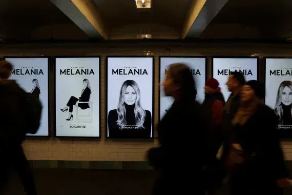 ميلانيا".. فيلم وثائقي عن حياة السيدة الأولى الأميركية من البيت الأبيض الى هوليوود