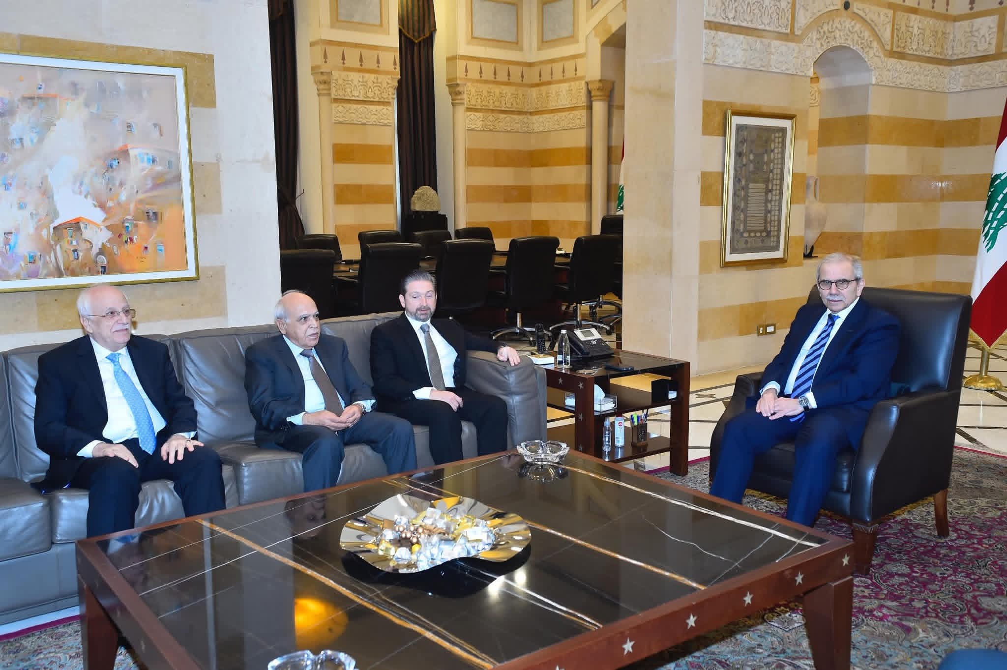 اعضاء تكتل التوافق الوطني في السرايا