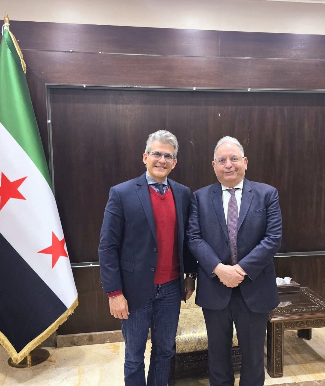 مالك مولوي إلتقى وزير المالية السوري:*