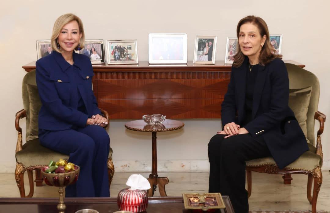 استقبلت اللبنانية الأولى السيدة نعمت