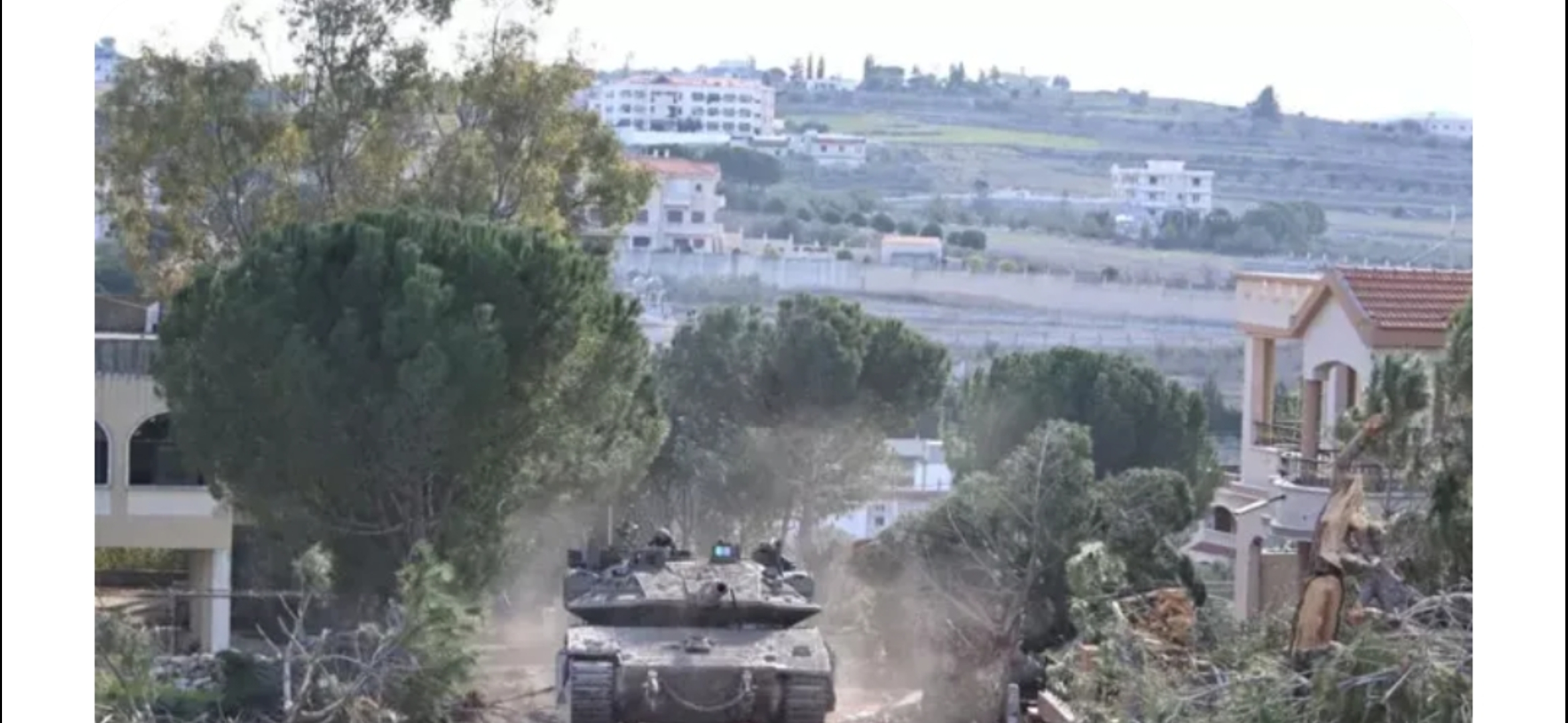 إسرائيل تخترق الخط الأزرق وتتوغل والحربي يحلق في أجواء شمال لبنان