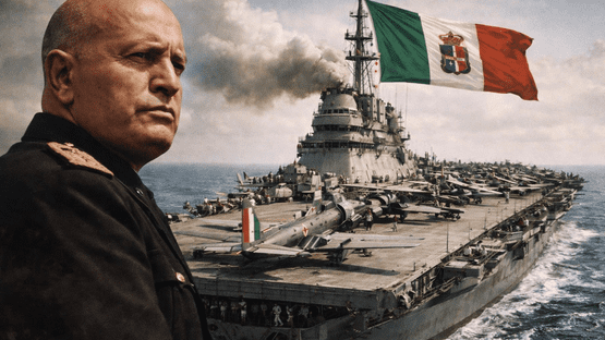 حاولت إيطاليا بناء حاملات طائرات