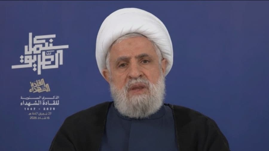 قاسم في مهرجان تكريم القادة الشهداء