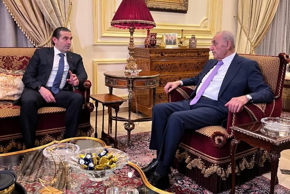 الحريري في عين التينة بسيارة برّي