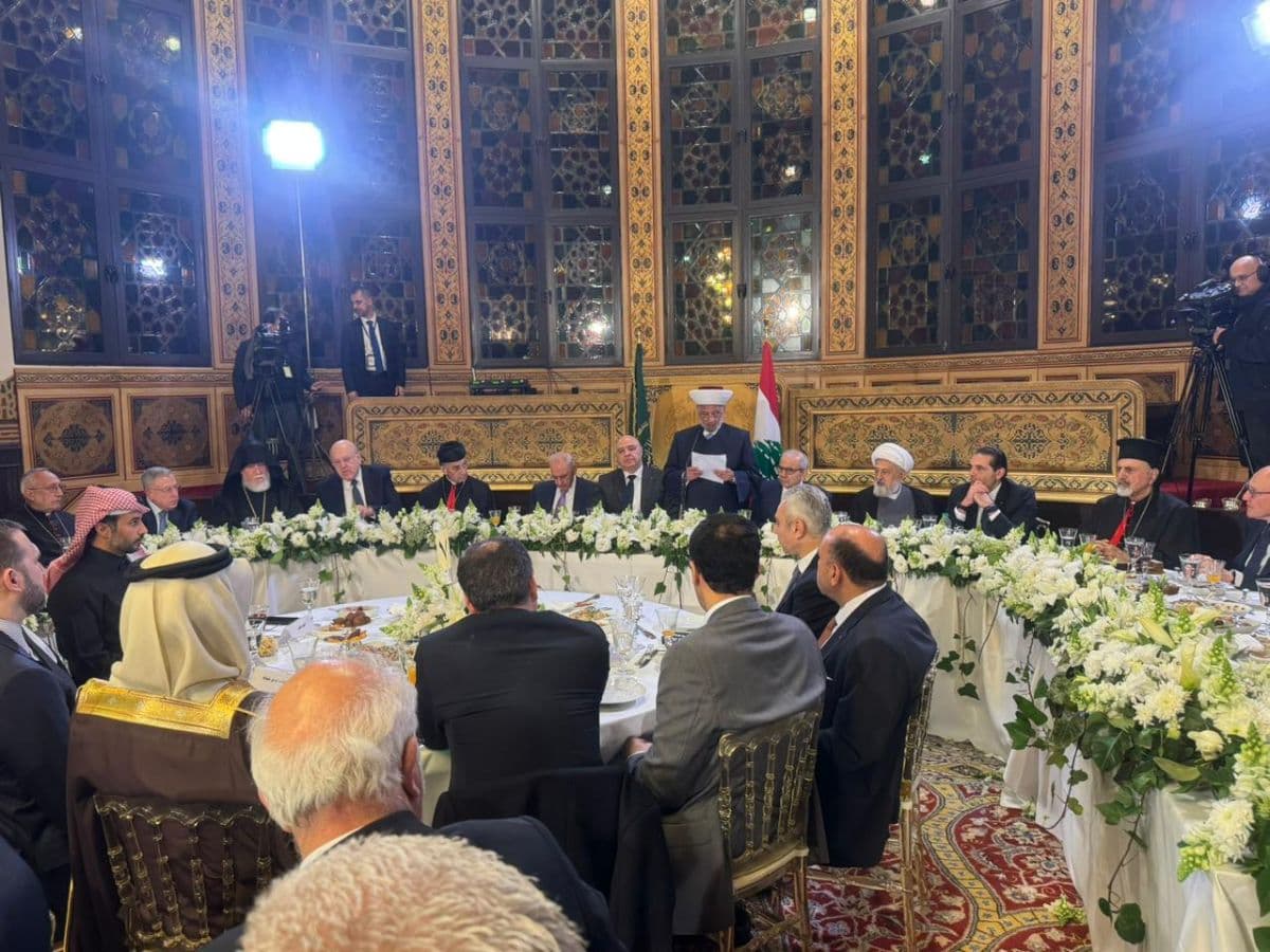 المفتي دريان في افطار دار الفتوى: