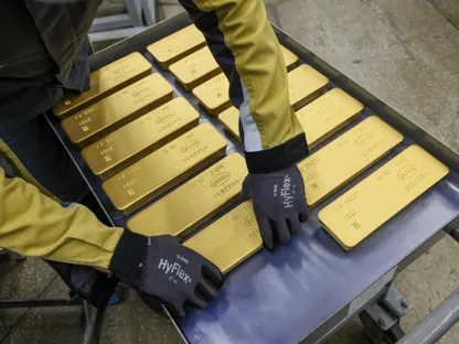 روسيا باعت 300 ألف أونصة ذهب مع بلوغ الأسعار مستويات قياسية