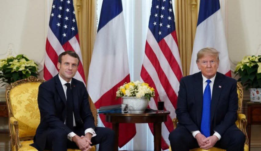ماكرون يطالب ترامب برفع العقوبات عن مسؤول أوروبي