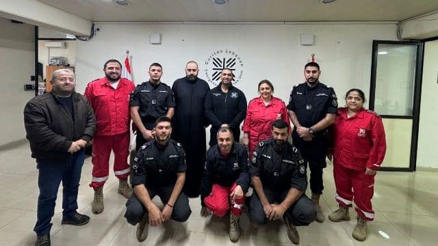 رئيس "كاريتاس" زار مركز وحدة الاستجابة في حالات: الشباب ركيزة أساسية في مسيرة العطاء والاستجابة في الأزمات