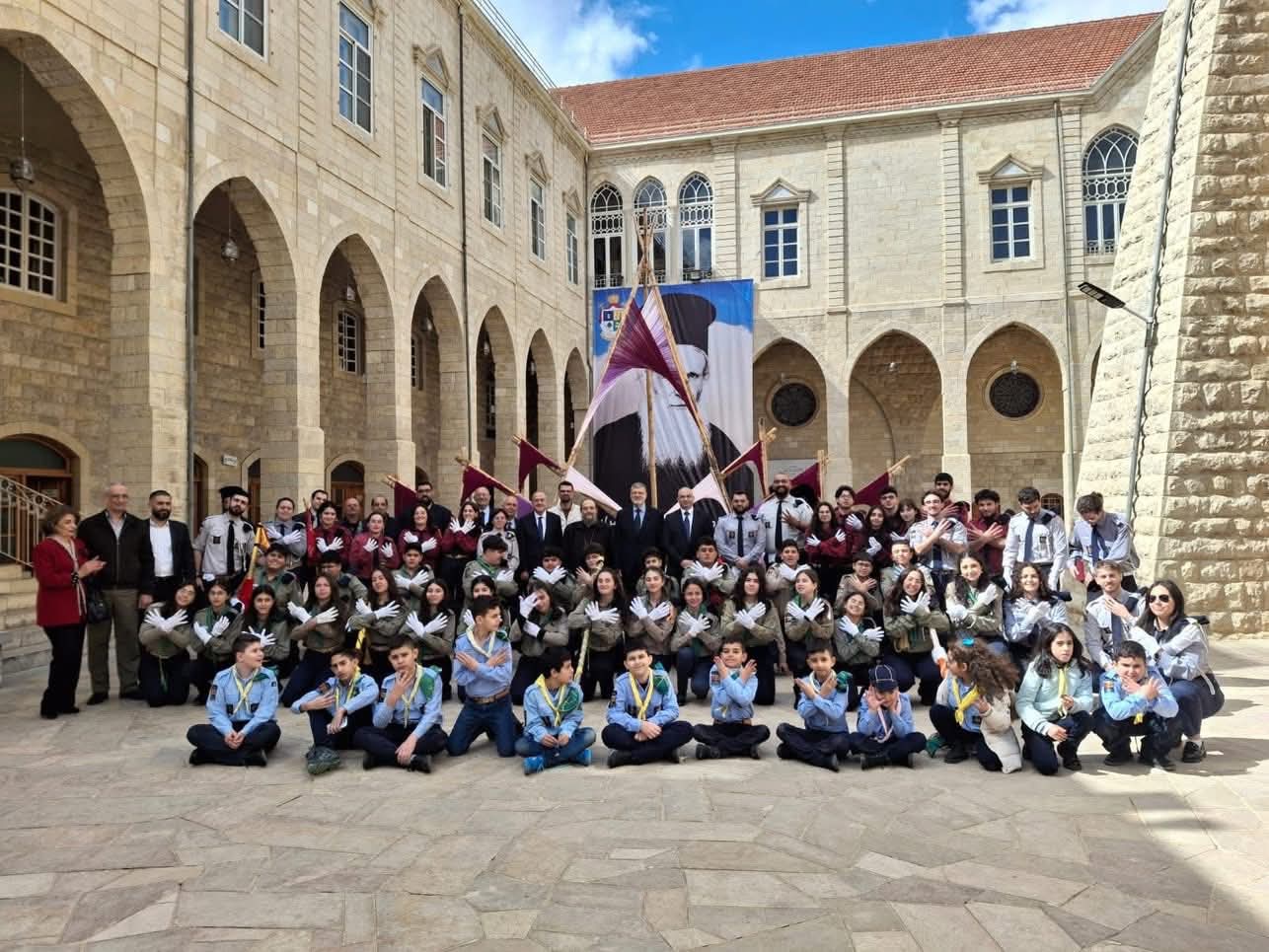 فوج زحلة الرابع في جمعية الكشاف اللبناني احتفل بالذكرى 54 لتأسيسه