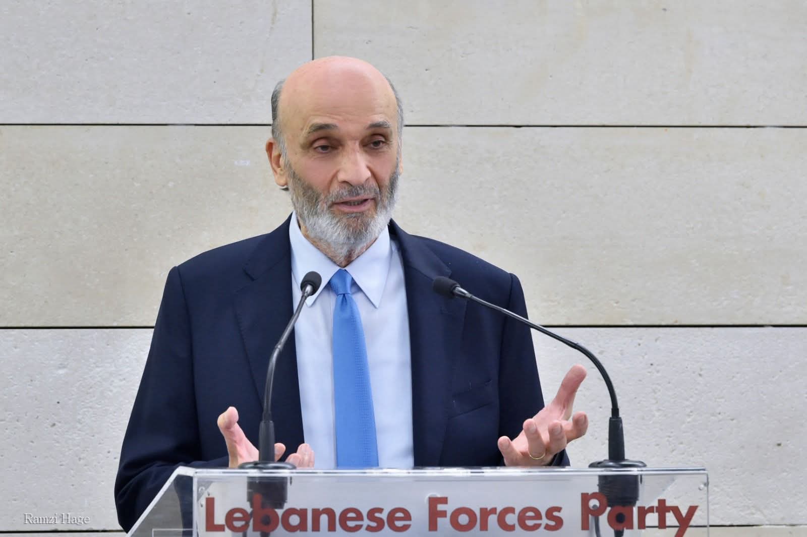 جعجع: لا لتمديد المجلس لسنتين تحت ذريعة الحرب