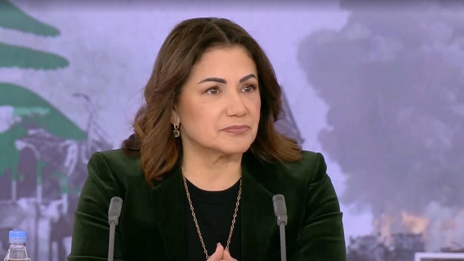 وزيرة الشؤون تكشف رقمًا صادمًا للنازحين في لبنان