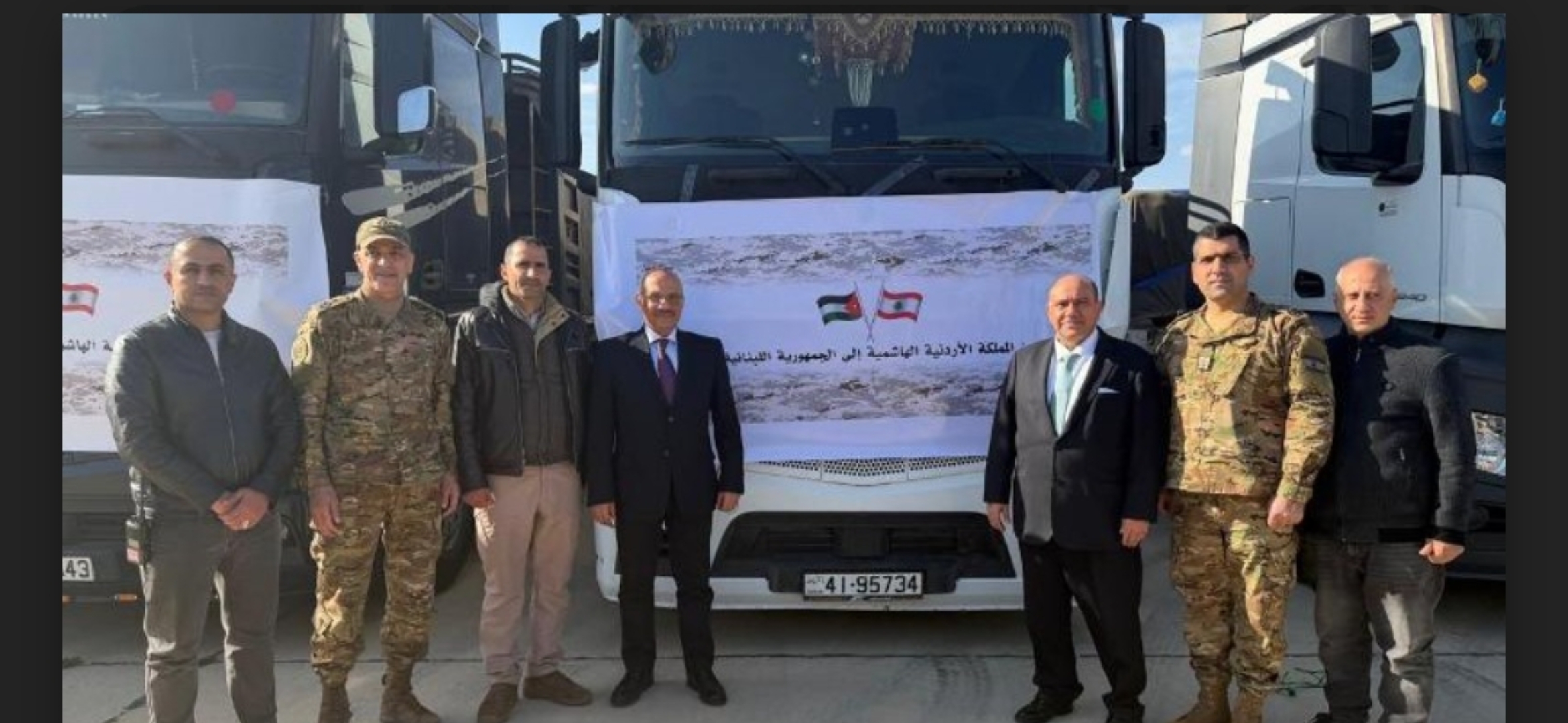 سفير الاردن: سلمنا قاعدة رياق الجوية قافلة مساعدات