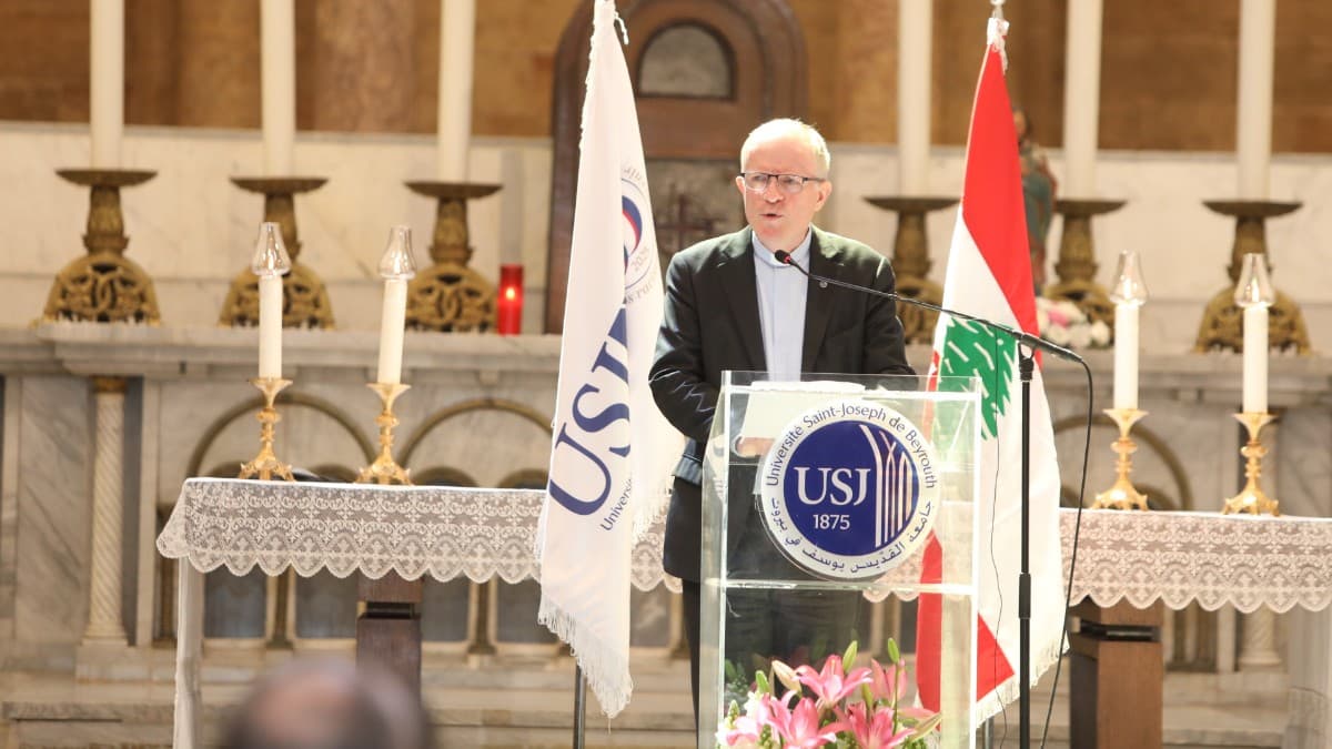 جامعة القديس يوسف احتفلت بعيد شفيعها