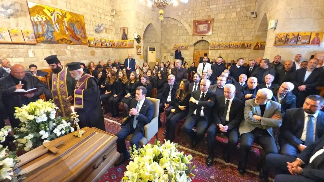 وداع مهيب… حضور سياسي واسع يشيّع صونيا فرنجية