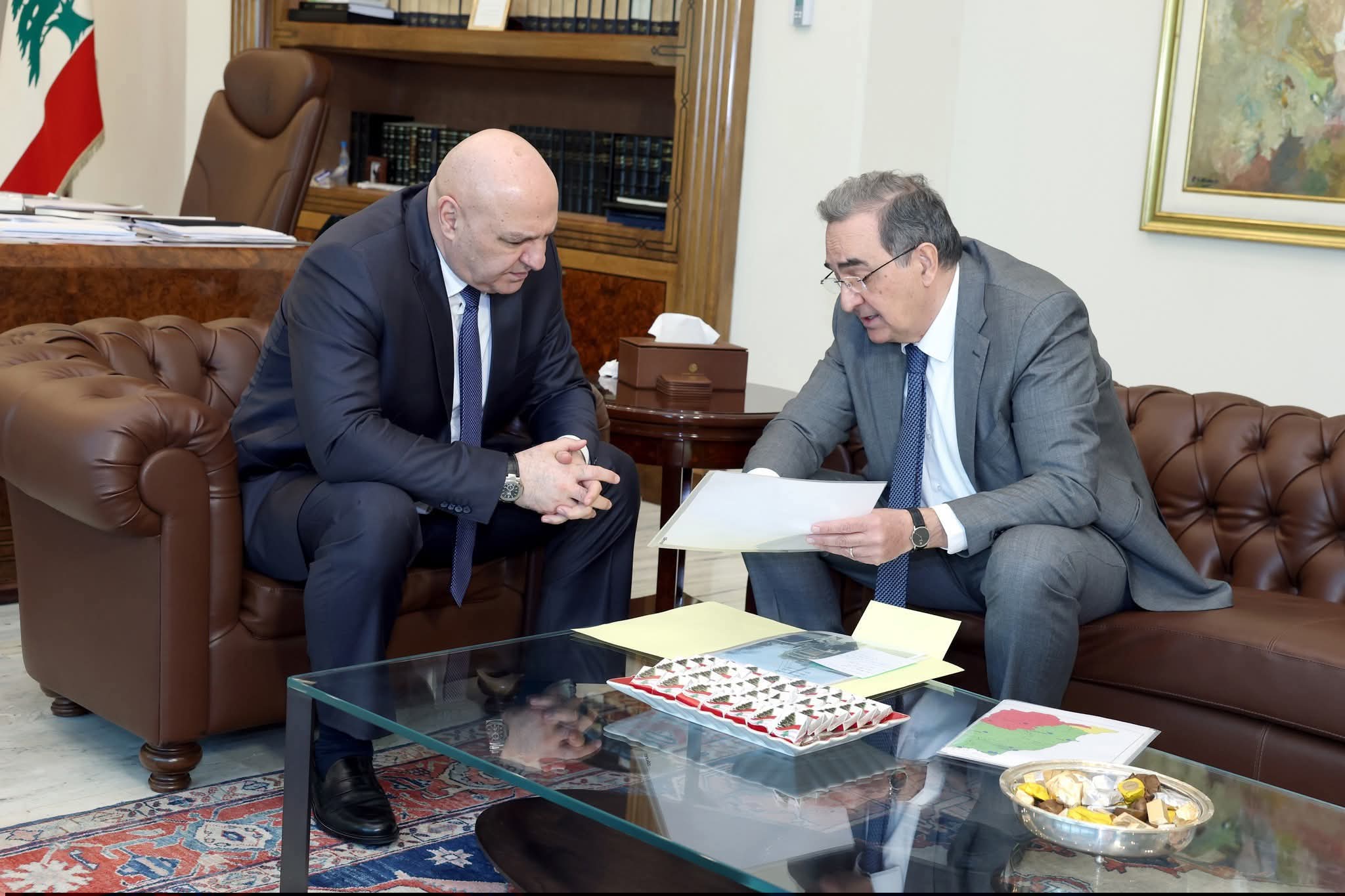 الرئيس جوزاف عون اطّلع من رئيس مجلس الإدارة المدير العام لمؤسسة كهرباء لبنان