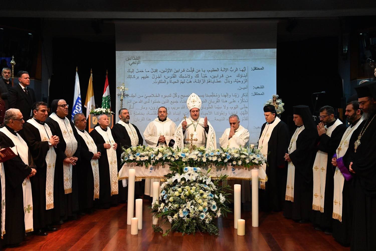 إطلاق الاحتفاليَّة السنويَّة الرسميَّة لعيد البشارة الوطني برعاية رئاسة الجمهوريّة في جامعة سيّدة اللويزة