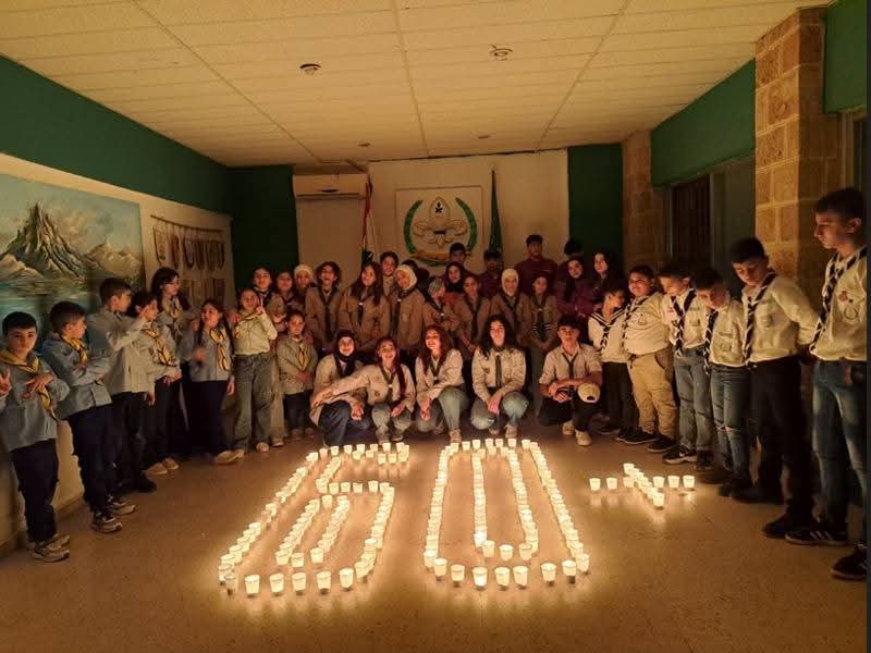 كشافة البيئة أحيت فعالية ساعة الأرض